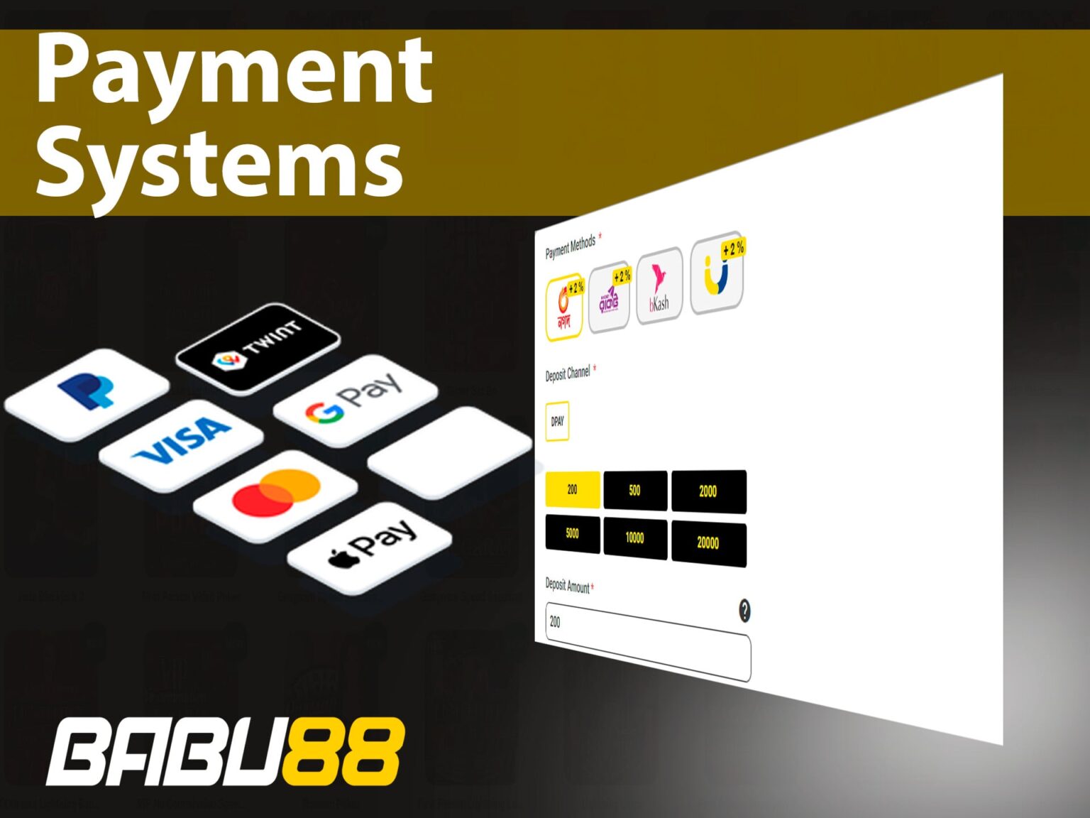 babu88 minimum deposit